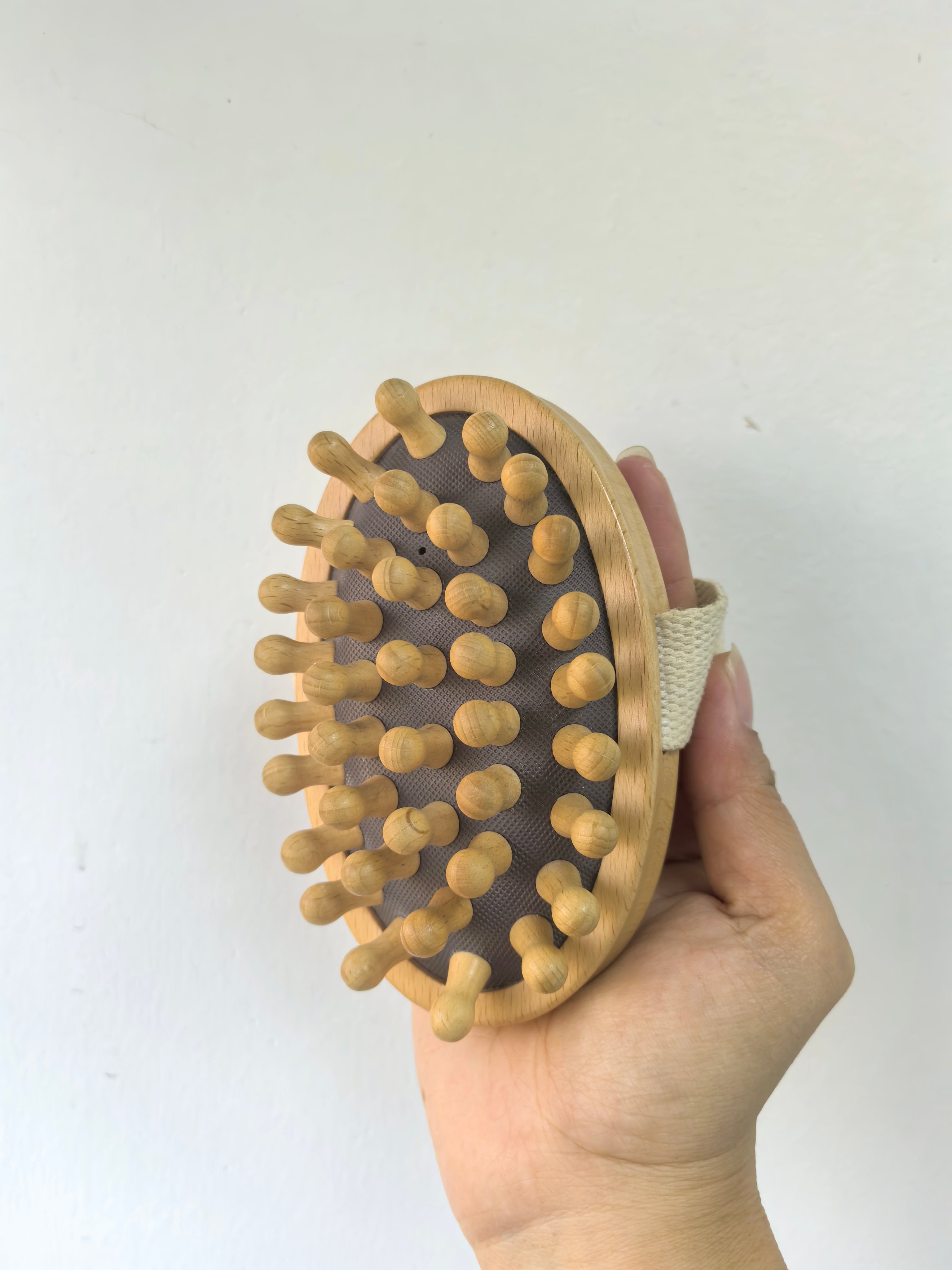 Peplayzone Wooden Brush Comb for Dogs, Cats, Horses, Massage Brus for Animals, Short or Long Hair